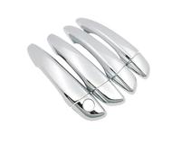 Beifahrerseite Außentürgriff Für Opel Für Mokka 2021 2022 2023 Auto Chrom Türgriff Luxuriöses Äußeres Auto-Styling Anti-Kratz-Zubehör Auto Deurgrepen Trim(Metallisch)