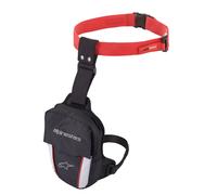 Alpinestars Access Oberschenkeltasche schwarz/rot/weiss Motorrad Beintasche