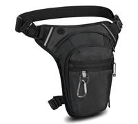 Beintasche Motorrad für Herren Damen Motorrad Tasche Bein | Oberschenkeltasche Leg Bag Sport Wasserdicht mit Karabiner und Abnehmbare Beingurte für Wandern Klettern Radfahren Camping