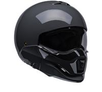Bell Broozer Duplet Solid Gloss Nardo Gray Modular Helmet