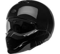 Bell - BROOZER SOLID ECE Helme - Erwachsene Unisex - Schutzausrüstung, Fahrradhelm, Straßenhelm, Straßen-Schutzhelm, Schwarz, S