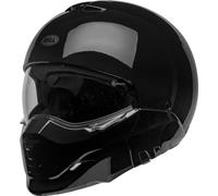 Bell - BROOZER SOLID ECE Helme - Erwachsene Unisex - Schutzausrüstung, Fahrradhelm, Straßenhelm, Straßen-Schutzhelm, Schwarz, S