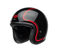 BELL Helmets Jethelm Custom 500 Helm Chief Gloss Black Schwarz M (57-58cm)