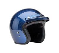 BELL HELMET CUSTOM500 CARBON STEVE MCQUEEN LE MANS METALLIC BLUE S ECE6