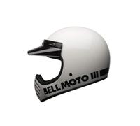 BELL HELMET MOTO-3 CLASSIC WHITE XL ECE6
