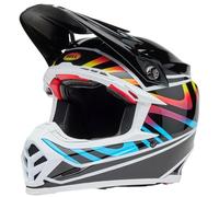 BELL HELMET MOTO-9S FLEX DRIFT BLACK/MULTI S ECE6