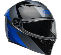 Bell Lithium Shear Grau Blau Integralhelm Größe S