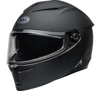 Bell Lithium Solid ECE Helm, dynamische Außenschale, integriertes Sonnenvisier, EPS mit Mehreren Dichten, Optik Klasse 1, Pinlock-kompatibel, DREI Schalengrößen, Farbe: Matte Black, Größe: XS