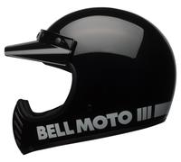 Vollständiger Helm Bell Moto-3 Black