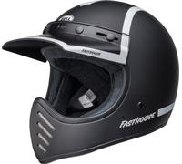 Bell Moto-3 Fasthouse The Old Road Motocross Helm, schwarz, Größe M (57/58)