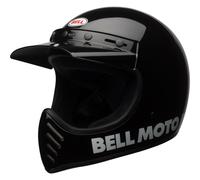 Vollständiger Helm Bell Moto-3 Black