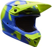 Bell MX-10 MIPS Camo Motocross Helm, gelb, Größe L für Männer