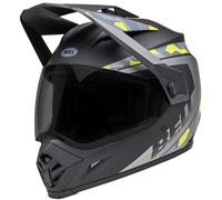 Bell MX-9 Adventure MIPS Enduro Helm, grau/gelb, Größe M (57/58)