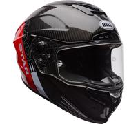 Bell Race Star DLX Flex Strike Helm, rot, Größe M für Männer