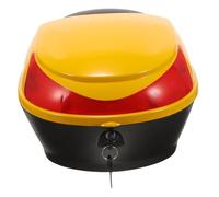 BELLIFFY Kleine Motorrad heckbox aus Robustem Kunststoff Aufbewahrungsbox für Roller und Fahrrad Praktische Motorrad transportbox Installieren Wetterfest und Sicher