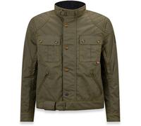 Belstaff Brooklands Motorrad Wachsjacke, grün, Größe XL für Männer