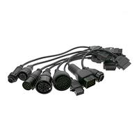 BeMatik - Kit OBD2 AUTOCOMTRUCK 8 Adapter für Wabco Knorr Benz Scania Man Renault Iveco Volvo