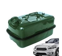 Benzinbehälter | Gaskanister aus Metall zum schnellen Auftanken - für mit Dreistangengriff, quadratischer Kraftstoffbehälter aus Edelstahl, Kraftstofftank