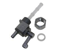 Benzinhahn inkl Dichtung und Mutter M16 Linksgewinde kompatibel mit Kreidler H90 RS Eiertank Moped Mokick