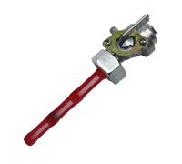 Benzinhahn Schalter Für CB400 CB500 CB550 CB750 M16 * 1,5 Gas Kraftstoff Tank Schalter Hahn Tap Ventil Petcock M16 Motorrad Kraftstoffpumpe(Red)