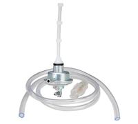 Benzinhahn Set mit Benzinfilter Benzinschlauch transparent kompatibel mit Vespa ET2 ET4 125 150 LX 50