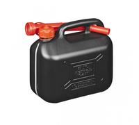 Benzinkanister 5L Kunststoff schwarz UN-geprüft