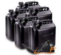 2x20 + 1x 5 LITER BENZINKANISTER DIESEL KRAFTSTOFFKANISTER BENZIN + TRICHTER
