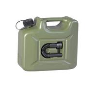 Transport Kraftstoff Kanister "PROFI" (UN) 10 L, oliv, mit Auslaufrohr
