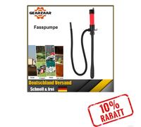 Benzinpumpe Fasspumpe Elektrisch Umfüllpumpe Kraftstoffpumpe Benzin/Diesel/Öl