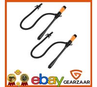 Benzinpumpe Fasspumpe Umfüllpumpe elektrisch Batterie Benzin/Diesel/Öl 2x 60cm