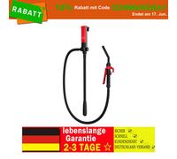 Benzinpumpe Fasspumpe Umfüllpumpe elektrisch Batterie Benzin/Diesel/Öl Fasspumpe