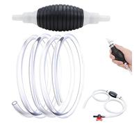 Benzinpumpe, Universal Tragbare Handpumpe Benzin Vakuumpumpe Notpumpe Hand Siphonpumpe mit 1 m Schlauch für Kraftstoffe Notpumpe Benzin Diesel Wasser Benzinschlauch Öl Absaugpumpe