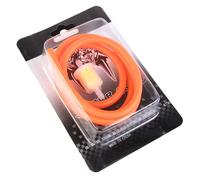 BENZINSCHLAUCH BENZINFILTER SET NEON ORANGE für KYMCO AGILITY 50 125 DINK 50 125