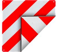 Berger Aluminium-Warntafel 2-in-1 für Italien und Spanien 50 x 50 cm