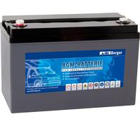 ,"Berger FB110 Deep Cycle AGM Batterie 12V / 110 Ah" 110 Ah