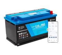 BERGER LiFePO4 120Ah 12V Lithium Batterie mit Bluetooth & Heizung | 1536Wh Lithiumbatterie ideal für Wohnmobil, Wohnwagen, Camper, Boot & Solaranlage | Autarke Stromversorgung & zuverlässige Leistung