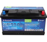 Berger LiFePO4 Lithium Batterie 100 Ah 12 V mit Bluetooth