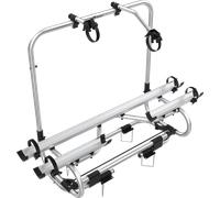 Berger Premium 2 XL Deichsel Fahrradträger silber für 2 Fahrräder E-Bike geeignet Silber Silber 2 Fahrräder