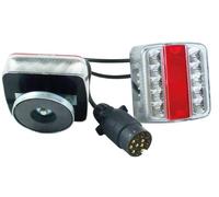 Berger + Schröter 20189 LED Anhänger-Vierfunktionsleuchte mit Magnethalter, 13-poliger Stecker