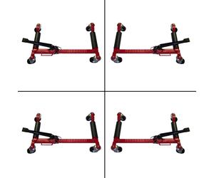 Berger & Schröter Berger & Schröter | 4er Set Rangierhilfe Radmontagehilfe