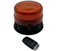Berger & Schröter Rundumleuchte SM811HP-BR 12 V, 24V akkubetrieben Saugnapf, Magnet-Befestigung, Schraubmontage Orange