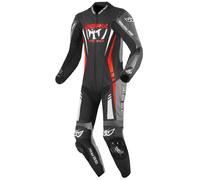 Berik Absolute GP Black Grey Red 1PC Leather Motorcycle Suit