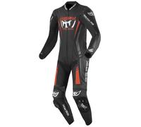 Berik Absolute GP 1-Teiler Motorrad Lederkombi, schwarz/orange, Größe 56