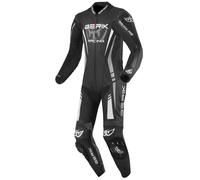 Berik Absolute GP 1-Teiler Motorrad Lederkombi, schwarz/weiß, Größe 50