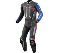 Berik Flumatic Evo 2-Teiler Motorrad Lederkombi, schwarz/rot/blau, Größe 50