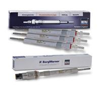 Beru 4x Glühkerze (1x Mit Drucksensor) [Hersteller-Nr. 40513986] für Seat, Skoda, Man, VW, Audi