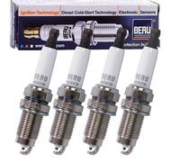Beru 4x Zündkerze ULTRA Z272 [Hersteller-Nr. Z272] für Ford, Seat, Skoda, Jeep, VW, Nissan