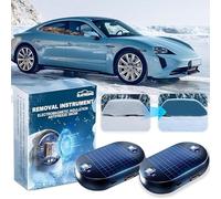 BesBet Auto Enteiser, 360°-Enteisungsmöglichkeiten Antifrost Gerät Einfache Handhabung Mit Verschiedenen Automodellen Kompatibel,2PCS