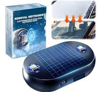 BesBet Scheibenenteiser Auto, Verhindert Die Eisbildung Sowohl Auto Enteiser Elektrisch Akku Schnelle Und Einfache Installation Mit Verschiedenen Automodellen Kompatibel,1PCS