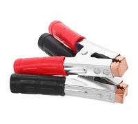 Beschichtetem Kupferlegierung Batterieklemmen für Starthilfekabel | Tragbare Boost Klemmen für Sichere Verbindungen, Geeignet für Autobatterien bei Pannenhilfe und Wartung
